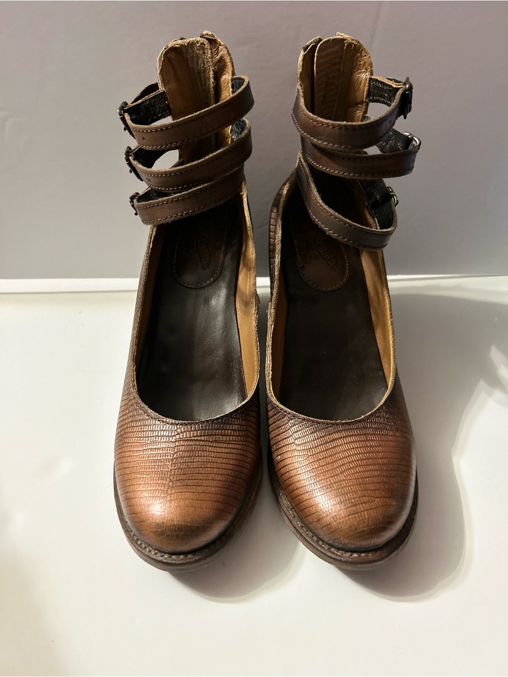 ⭐️Freebird Randy Snake Print Copper shoes size 10⭐️ - Picture 10 of 10